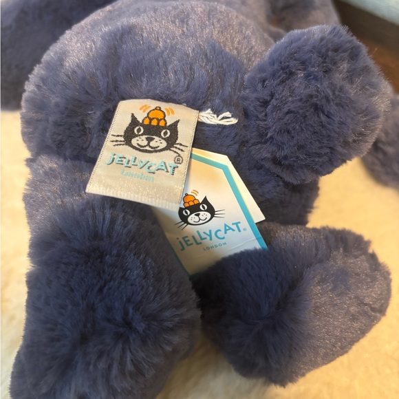 Jellycat Bashful Navy Blue Bunny - Picture 2 of 4